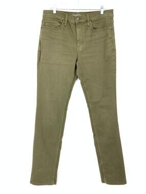 Goodfellow & Co Slim Jeans Total Flex Mens Sz 34 X 34 Olive Green Stretch Denim